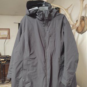 Women's Plus Snowsweep Insulated Parka Black 2X